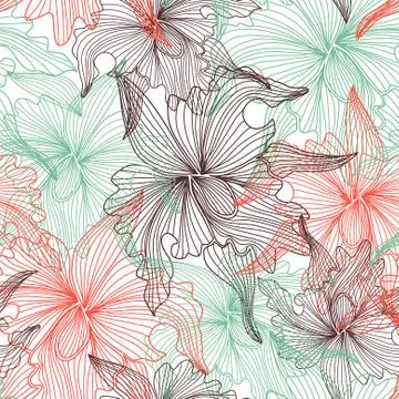Seamless pattern Stock Illustration