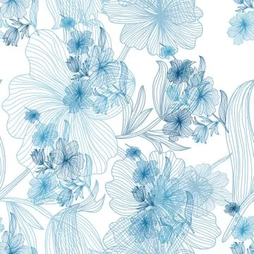 Seamless pattern Stock Illustration