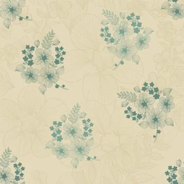 Seamless pattern Stock Illustration