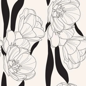 Seamless pattern Stock Illustration