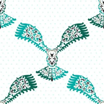 Seamless pattern Stock Illustration