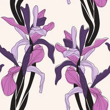 Seamless pattern Stock Illustration