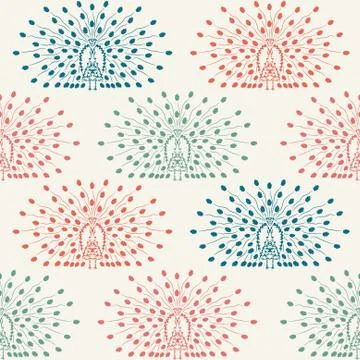 Seamless pattern Stock Illustration