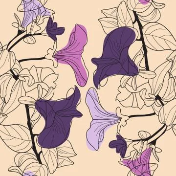 Seamless pattern Stock Illustration