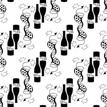 Seamless pattern Stock Illustration