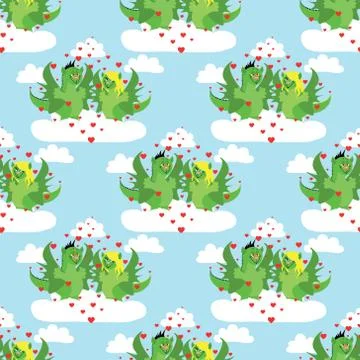Seamless pattern Stock Illustration