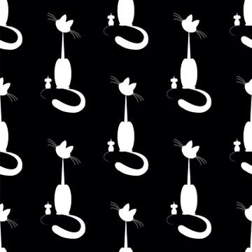 Seamless pattern Stock Illustration