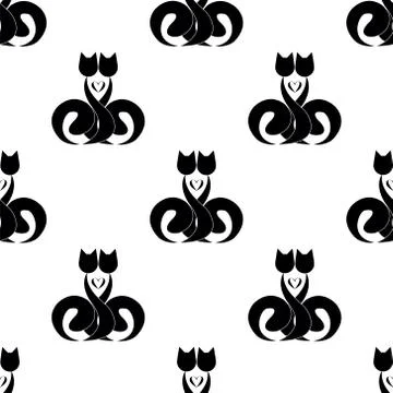 Seamless pattern Stock Illustration