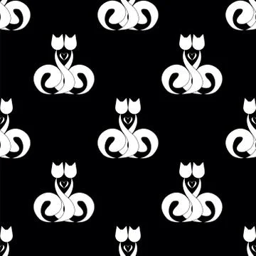 Seamless pattern Stock Illustration