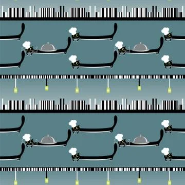 Seamless pattern Stock Illustration