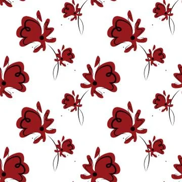 Seamless pattern Stock Illustration