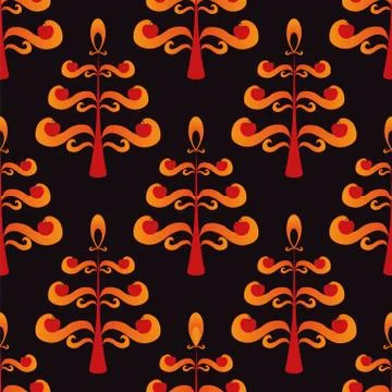 Seamless pattern Stock Illustration