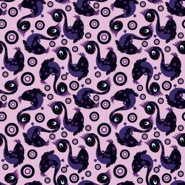 Seamless pattern Stock Illustration