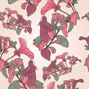 Seamless pattern Stock Illustration