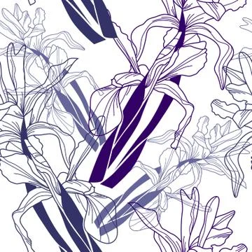 Seamless pattern Stock Illustration