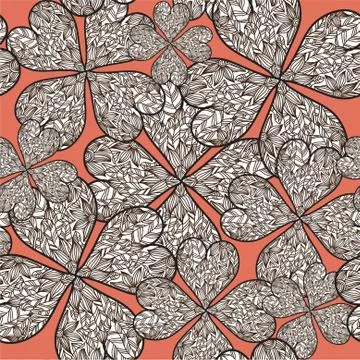 Seamless pattern Stock Illustration