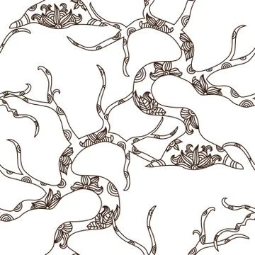 Seamless pattern Stock Illustration