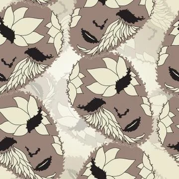 Seamless pattern Stock Illustration