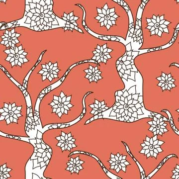 Seamless pattern Stock Illustration