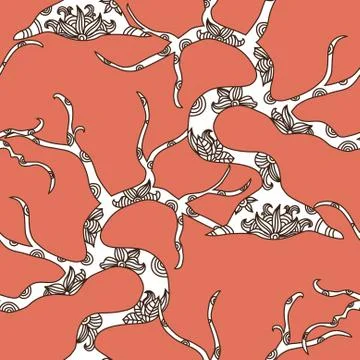 Seamless pattern Stock Illustration