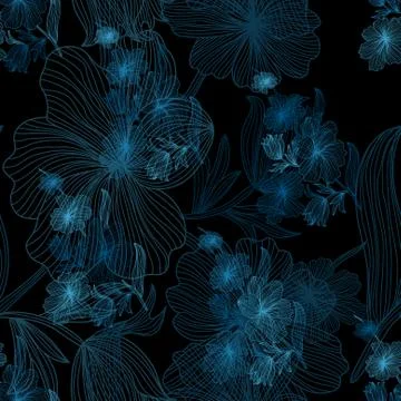 Seamless pattern Stock Illustration