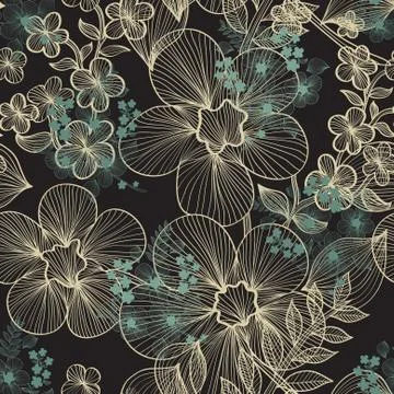 Seamless pattern Illustrazione stock