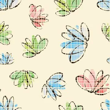 Seamless pattern Stock Illustration