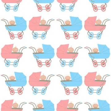 Seamless pattern Stock Illustration