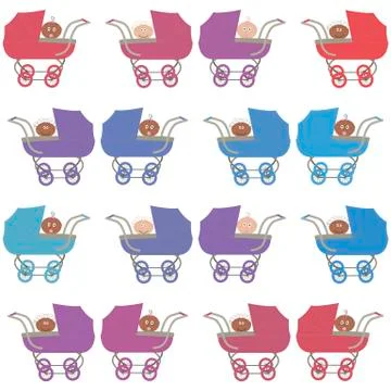 Seamless pattern Stock Illustration