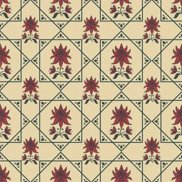 Seamless pattern Stock Illustration