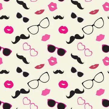 Seamless Pattern Stock Illustration