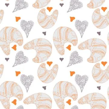 Seamless Pattern 스톡 일러스트