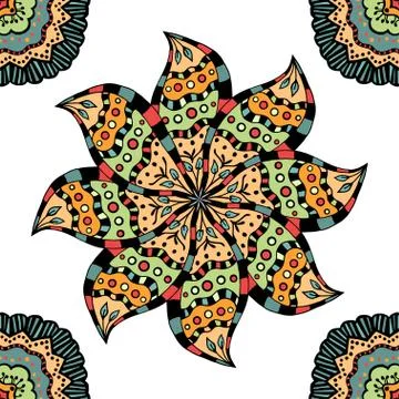 Seamless pattern Stock Illustration