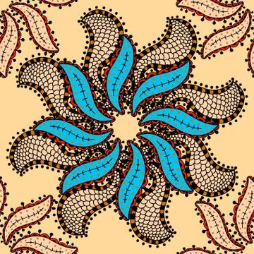 Seamless pattern Illustrazione stock