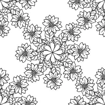 Seamless pattern Stock Illustration