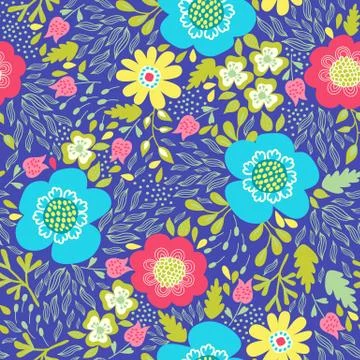 Seamless  pattern Stock Illustration