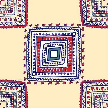 Seamless pattern Stock Illustration