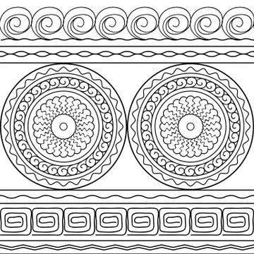 Seamless pattern Stock Illustration