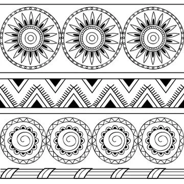 Seamless pattern Stock Illustration