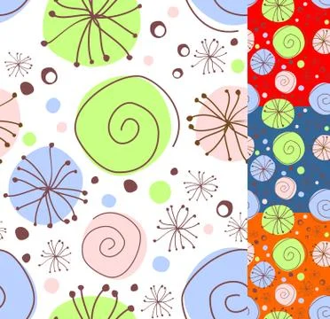 Seamless pattern Stock Illustration