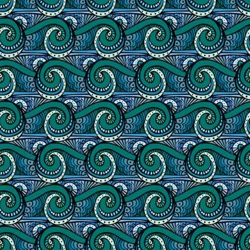Seamless pattern Stock Illustration