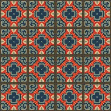 Seamless pattern Stock Illustration