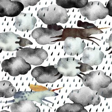 Seamless pattern Stock Illustration