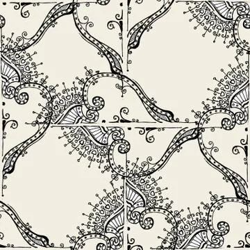 Seamless pattern Stock Illustration