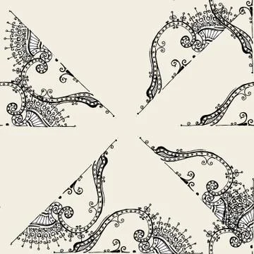 Seamless pattern Stock Illustration