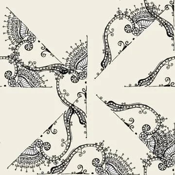 Seamless pattern Stock Illustration