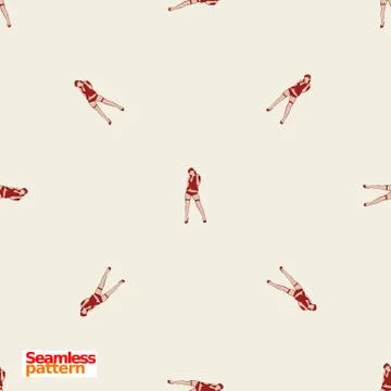 Seamless pattern Stock Illustration