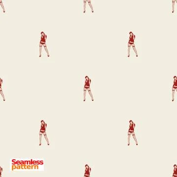 Seamless pattern Illustrazione stock