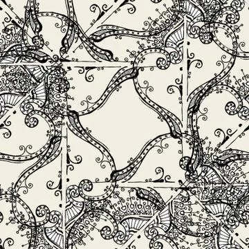 Seamless pattern Stock Illustration