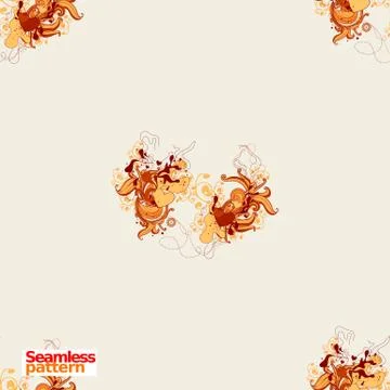 Seamless pattern Stock Illustration